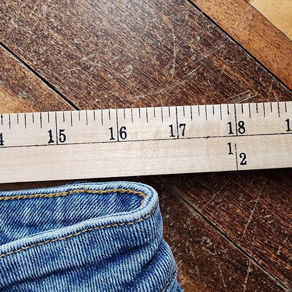 Michael Kors Light Wash Bootcut Flare Jeans Size 14 - Picture 7 of 16